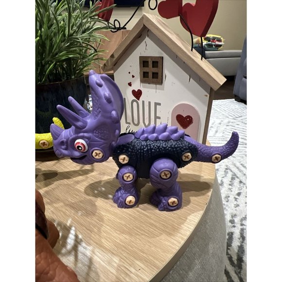 Take Apart Dinosaur Toy Velociraptor Triceratops T-Rex STEM Educational - Picture 5 of 7